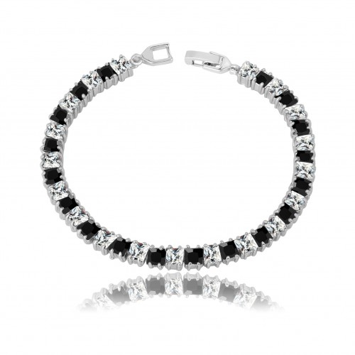 PULSERA CON CRISTAL (MPU0036BN)
