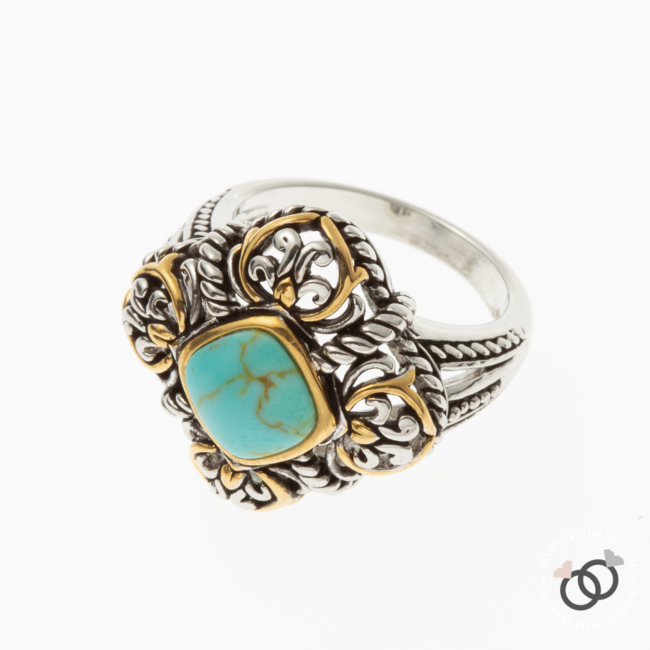 ANILLO CON CRISTAL (6124)