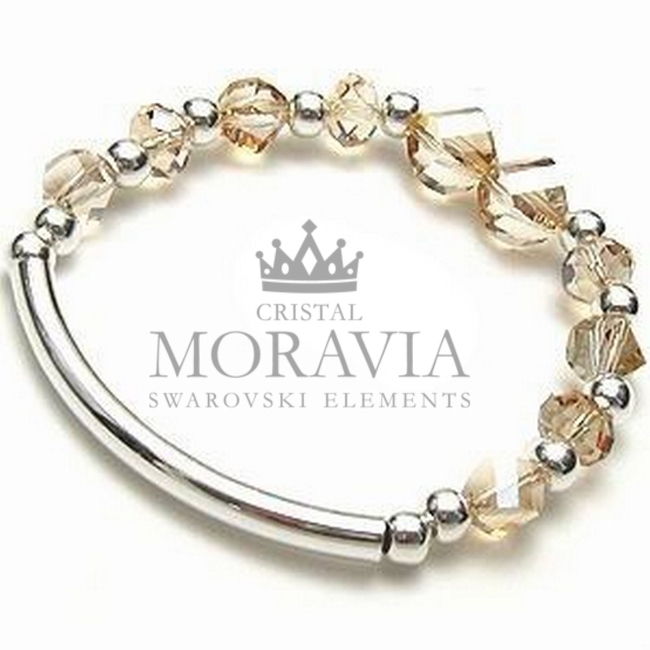 Pulsera con cristal ()