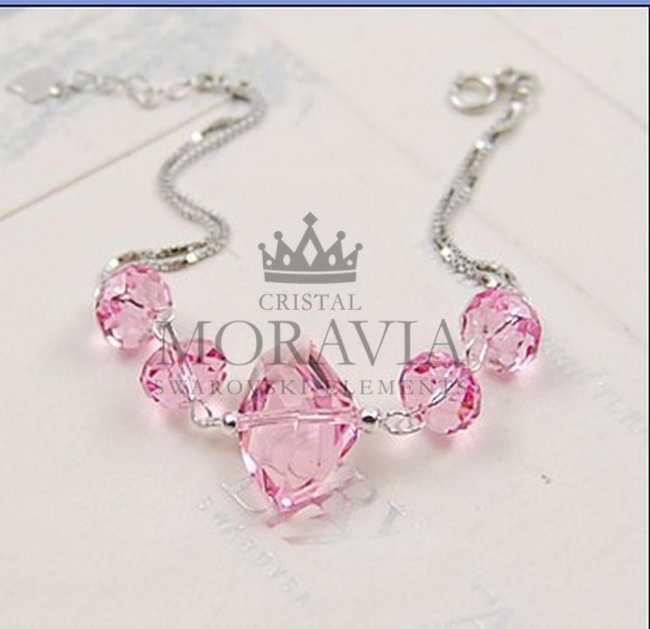 Pulsera con cristal  (MPU135)