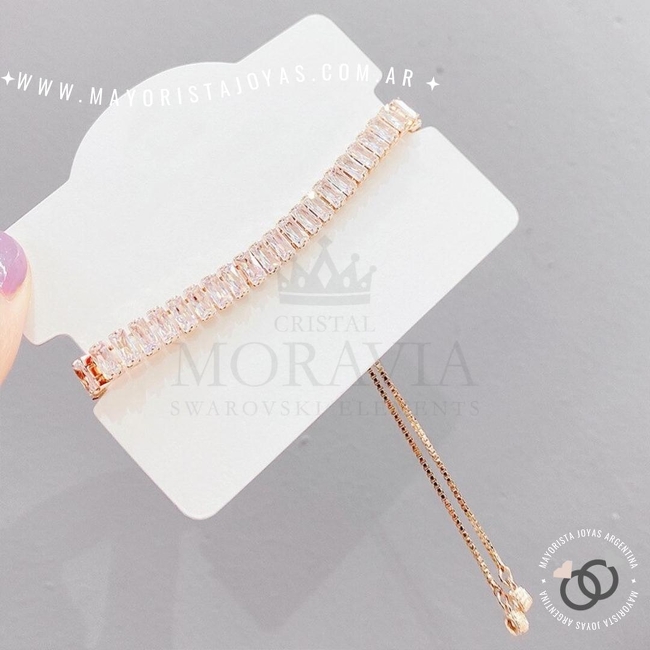 Pulsera con Cristal (MPU0010R)