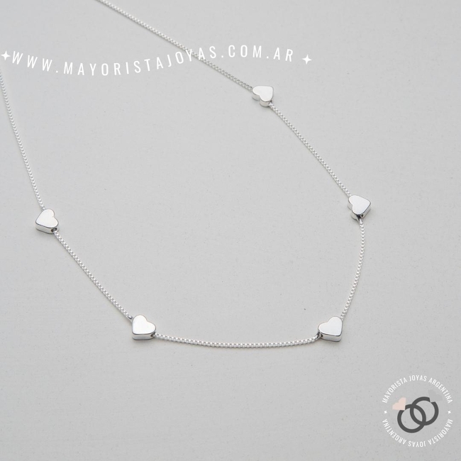 COLLAR PLATA LAMINADA (LPC0013)