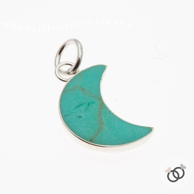 DIJE PLATA Y PIEDRA (PPD232T)