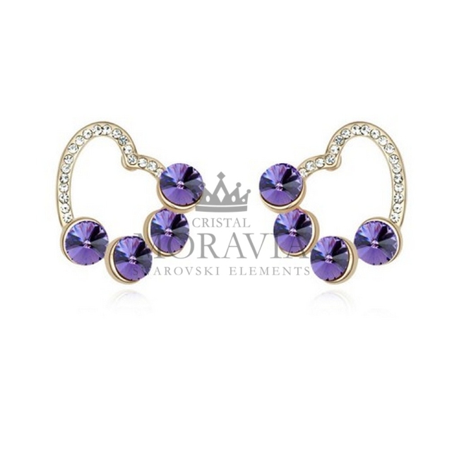PENDIENTES CON CRISTAL (MPP129V)