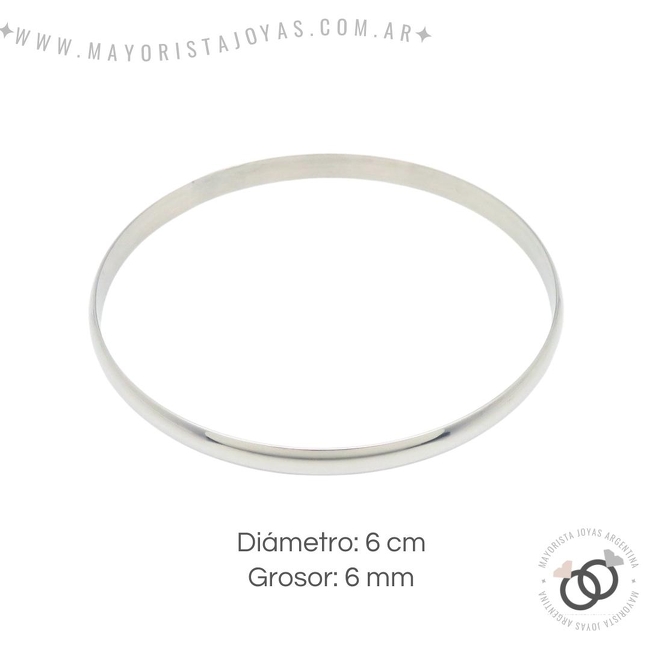 PULSERA DE ACERO RIGIDA (BAR0046)