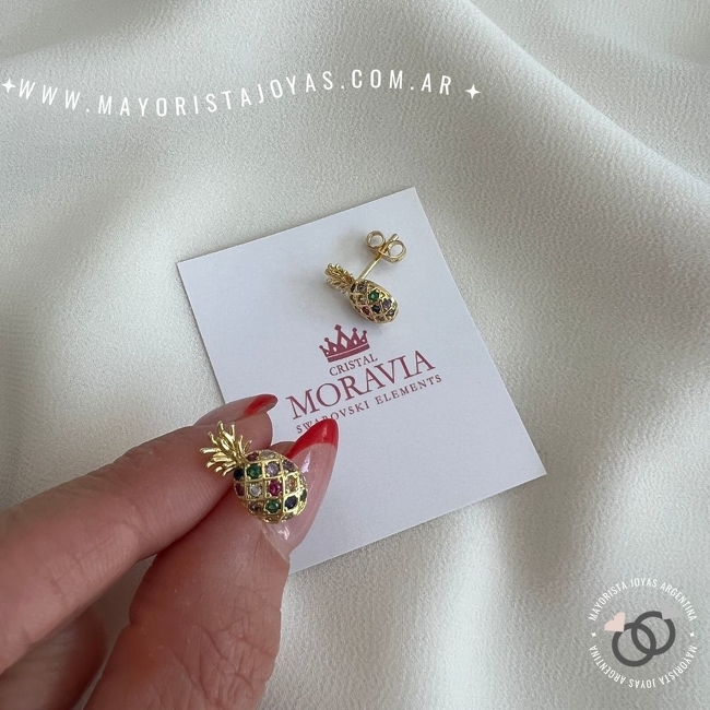 PENDIENTES CON CRISTAL (MPP009)
