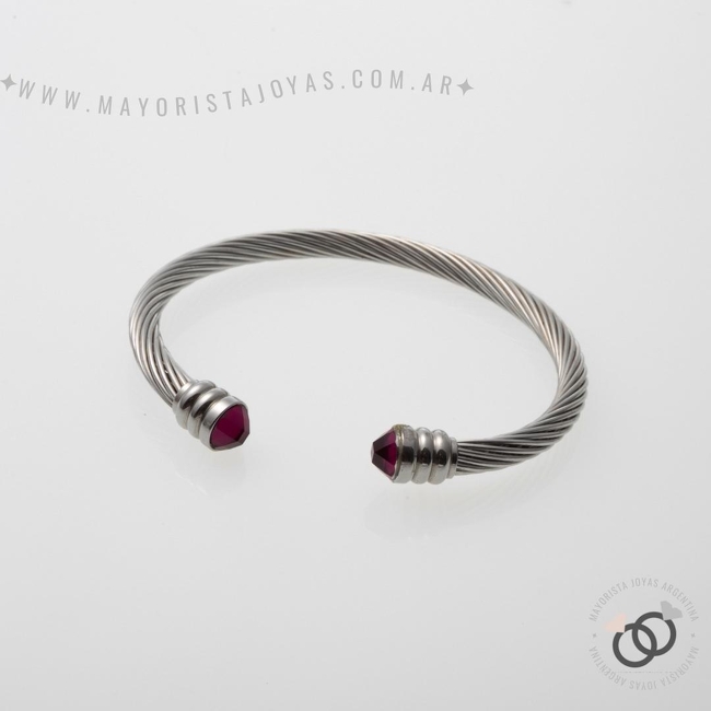 PULSERA DE ACERO RIGIDA (BAR029)