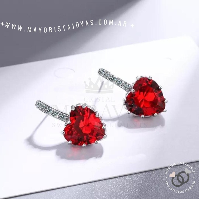 PENDIENTES CON CRISTAL (MPP027RJ)