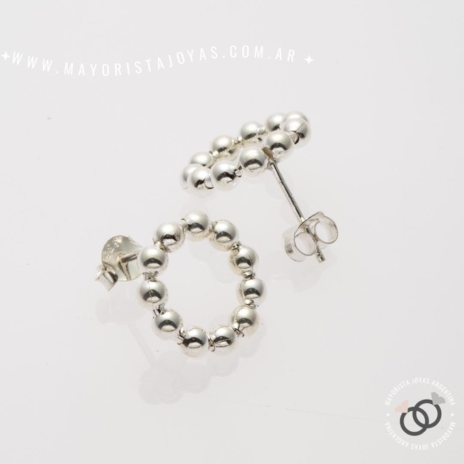 AROS PLATA CIRCULO (PPF0122)