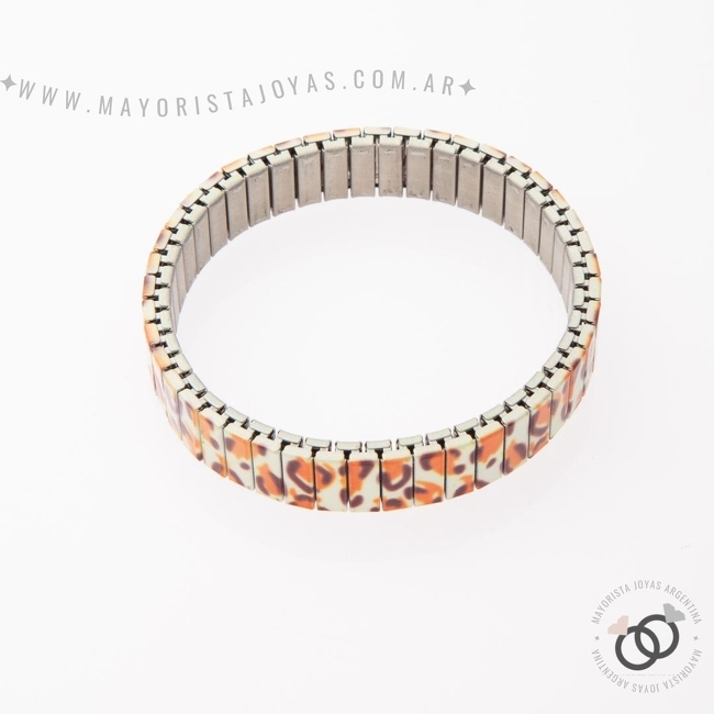 PULSERA ACERO ELASTIZADA (BAE002)