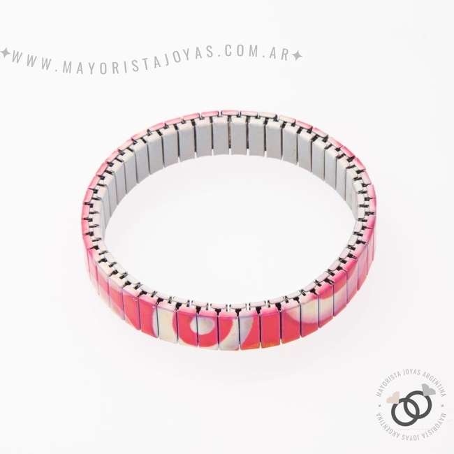PULSERA ACERO ELASTIZADA (BAE005)