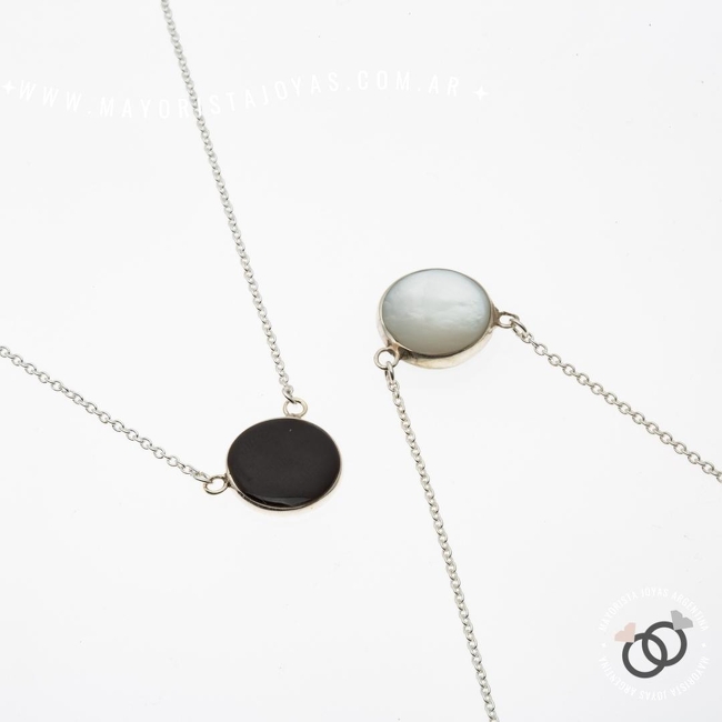 COLLAR PLATA  LISA (PCL0095)