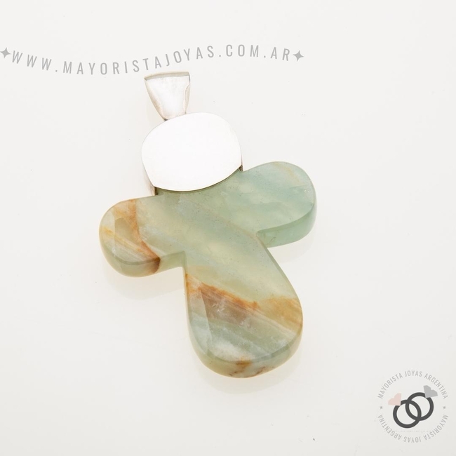 DIJE PLATA Y PIEDRA  (PPD211)