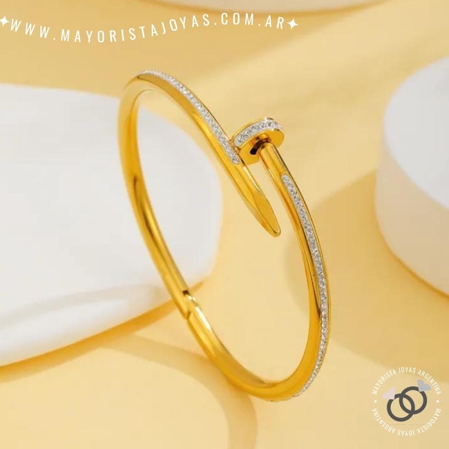 PULSERA DE ACERO RIGIDA (BAR0066D)
