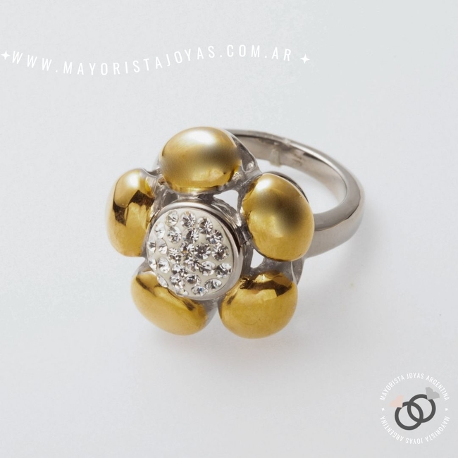 ANILLO ACERO Y MICROCRISTALES (AAC021)