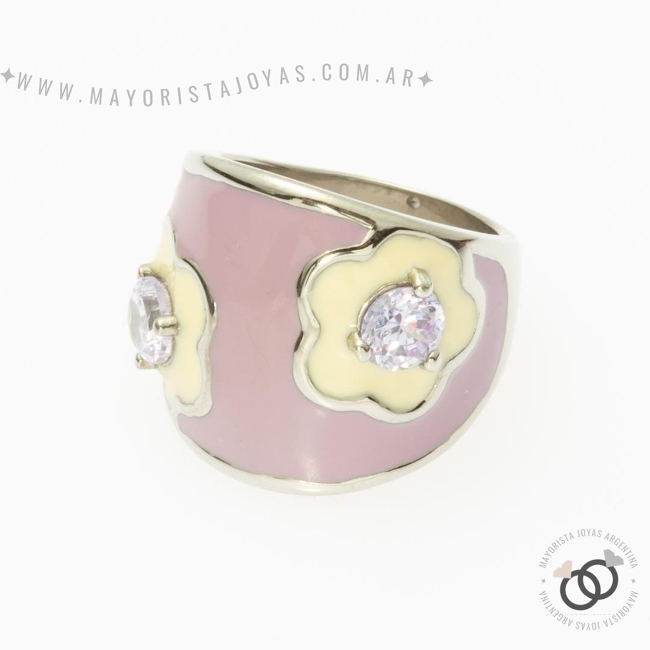 ANILLO ACERO Y MICROCRISTALES (AAC050)
