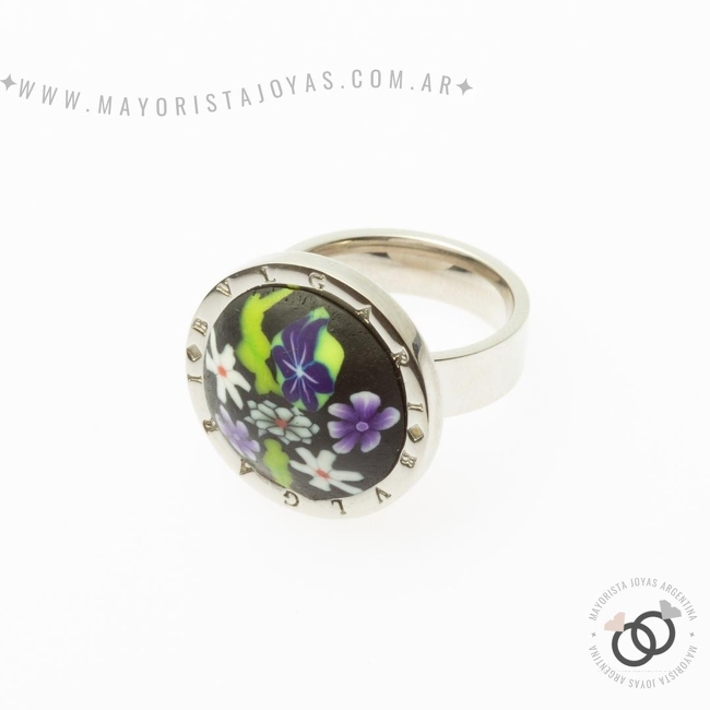ANILLO ACERO MURANO (AAP037)