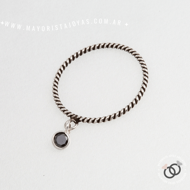 ANILLO PLATA CON CUBIC (PAC0126)