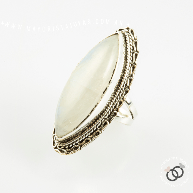 ANILLO PLATA Y PIEDRA (PAP225)