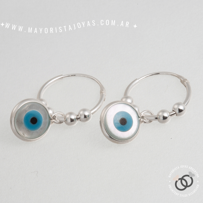 ARGOLLAS CON DIJE OJITO Y BOLITAS (PHD0221)