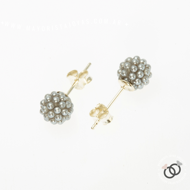 AROS PLATA PIEDRA (PPN0130)