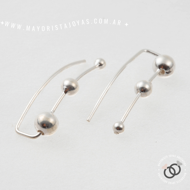 AROS TREPADORES PLATA (PCT0040)