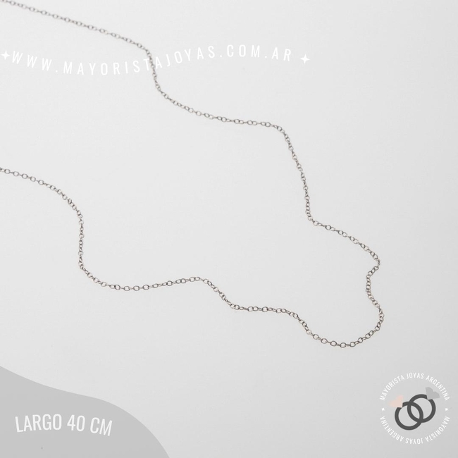 CADENA PLATA 40CM (PCI0071)