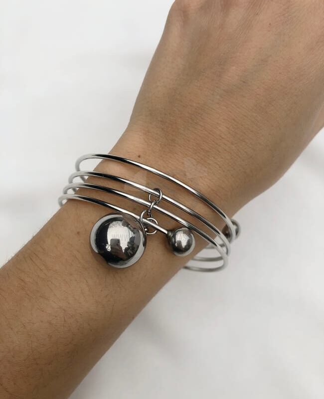 PULSERA ACERO RIGIDA (6034)
