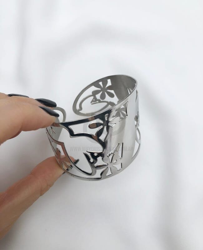 PULSERA ACERO RIGIDA (6072)