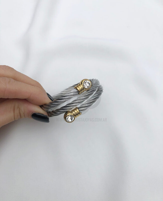 PULSERA ACERO RIGIDA (6029)