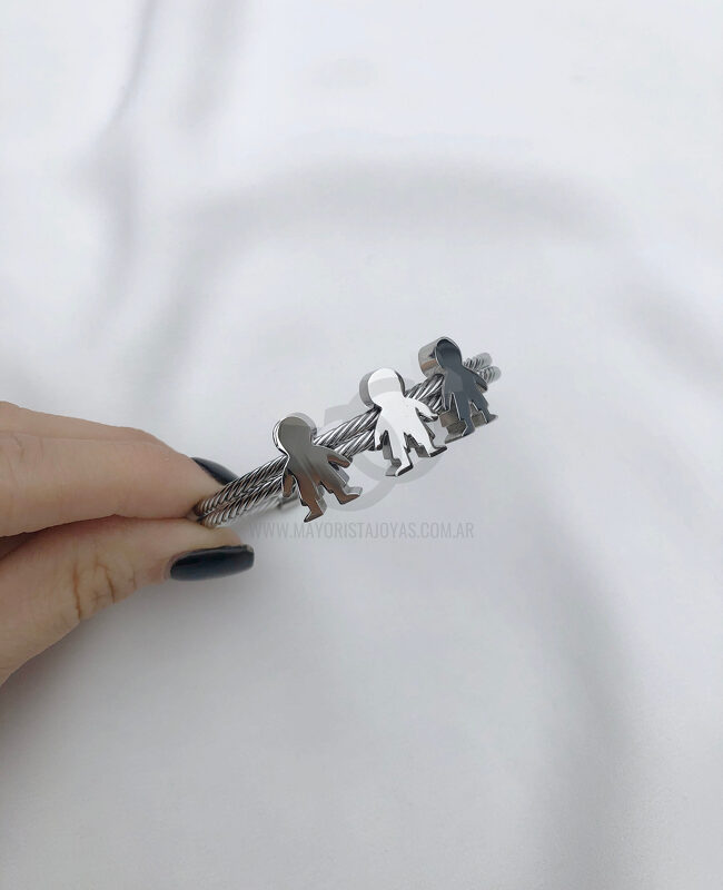 PULSERA ACERO RIGIDA (6057)