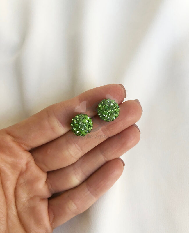 AROS DE ACERO CON MICROCRISTAL (5399)