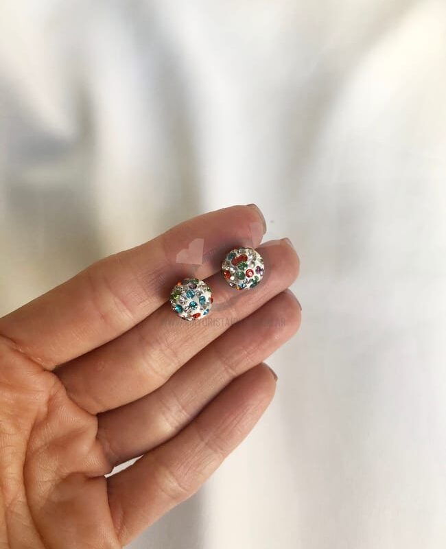 AROS DE ACERO CON MICROCRISTAL (5411)