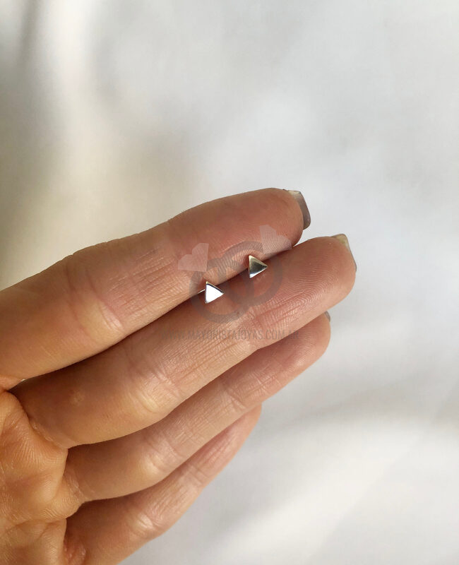 ARO PLATA TRIANGULO 1  (PPF0048)