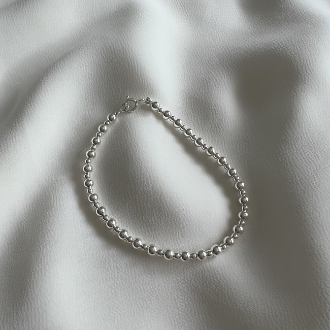 PULSERA PLATA LISA (PBL100)