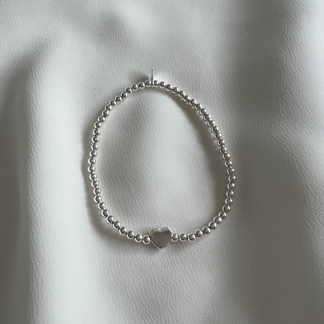 PULSERA PLATA LISA (PBL097)