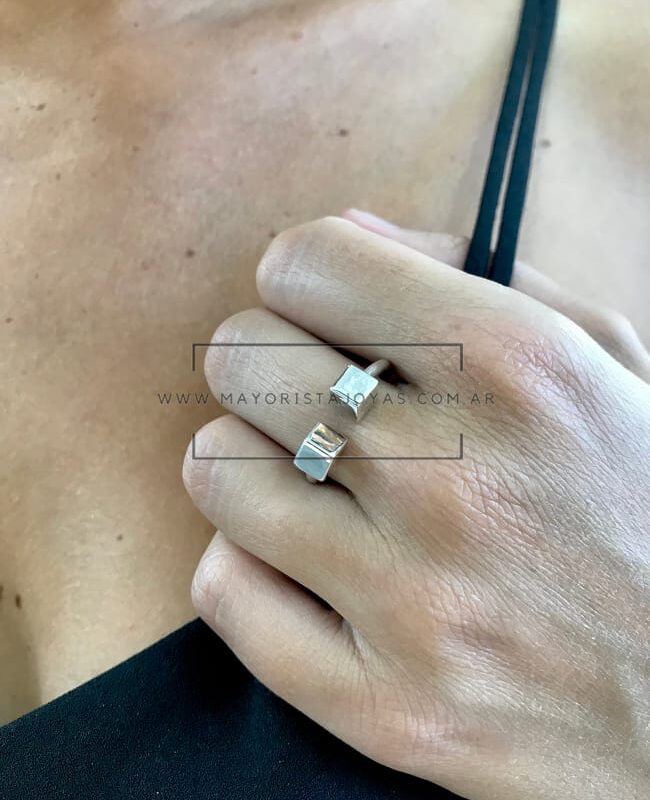 ANILLO DOBLE CUBO (PAL0029)