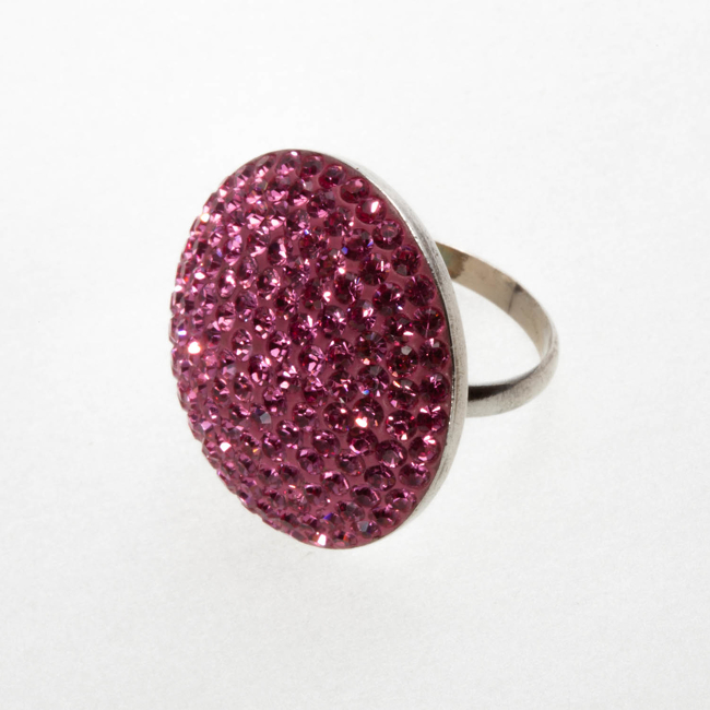ANILLO PLATA MICROCRISTAL (PAM071)