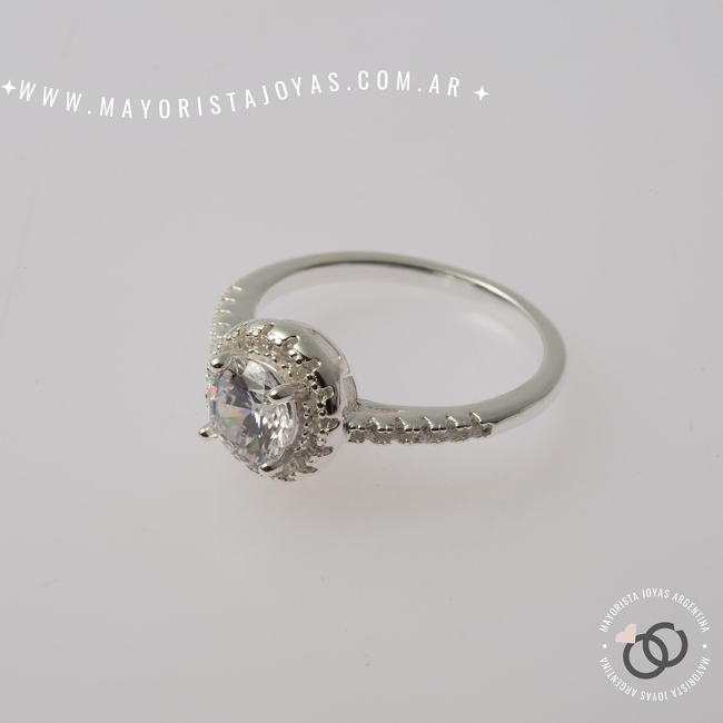 ANILLO PLATA Y CUBIC (PAC0242)