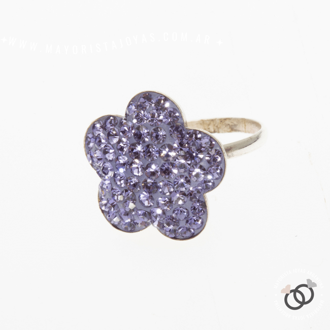 ANILLO PLATA MICROCRISTAL (PAM004)