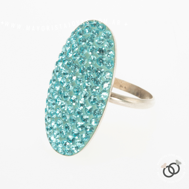 ANILLO PLATA MICROCRISTAL (PAM024)