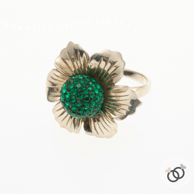 ANILLO PLATA MICROCRISTAL (PAM044)