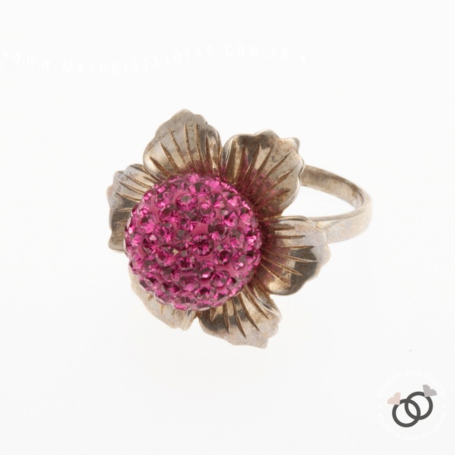 ANILLO PLATA MICROCRISTAL (PAM048)