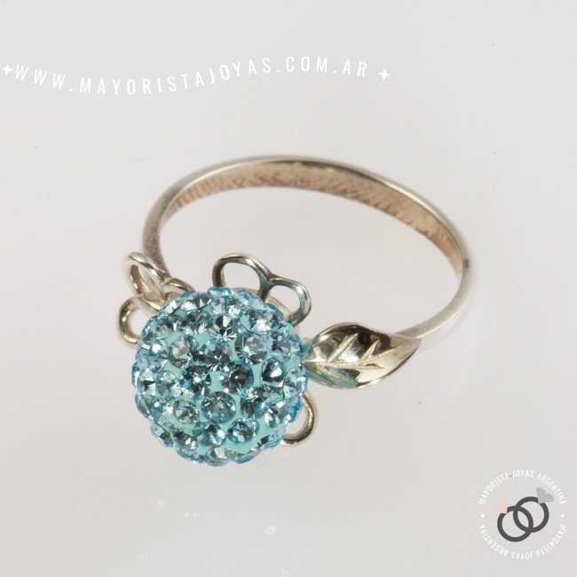 ANILLO PLATA MICROCRISTAL (PAM065)