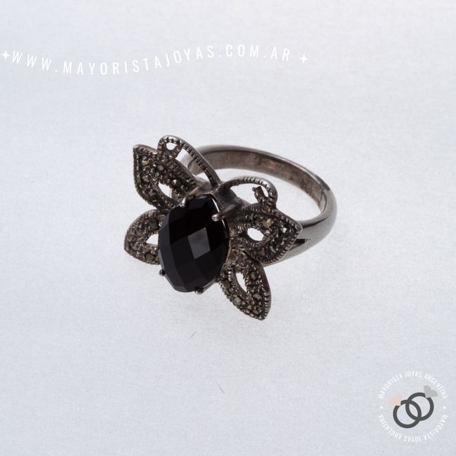 ANILLO PLATA Y PIEDRA (PAP291)