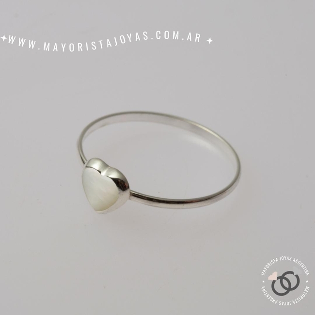 ANILLO PLATA Y PIEDRA (PAP297B)