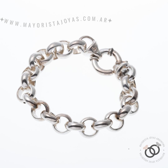 PULSERA PLATA LISA (PBL0170)