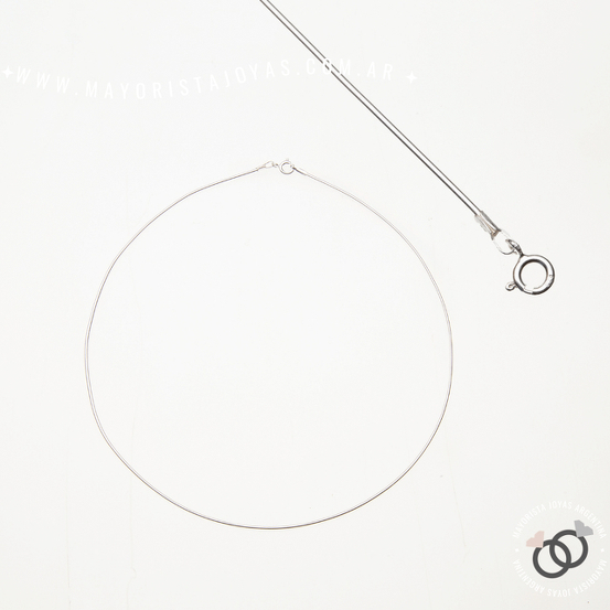 CADENA PLATA ITALIANA 40 CM (PCI0025)