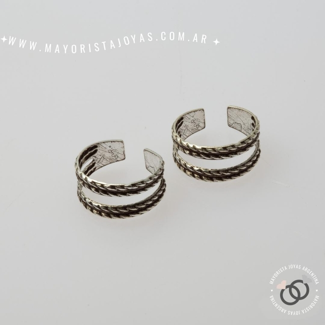 AROS CUFF PLATA (PCT0057)
