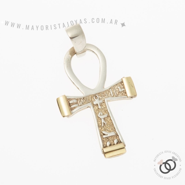 DIJE PLATA Y ORO (POD013)